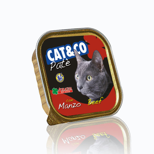 Cat&Co Pate' Beef 100Gr