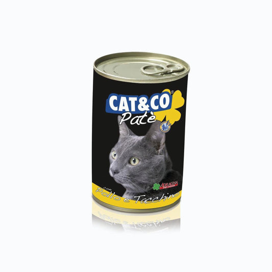 Cat&Co Pate Chicken And  Turkey 405Gr
