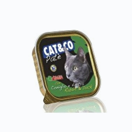 Cat&Co Pate' Rabbit And Duck 100Gr