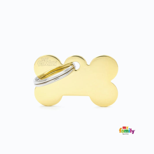 My Family Mfb02 Small Bone Brass Plated W/Gold