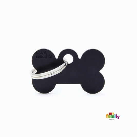 My Family Mfb31 Small Bone Aluminium Black