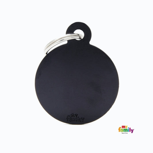 My Family Mfb34 Big Disk Aluminium Black