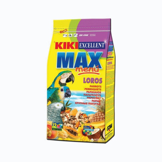 Kiki Max Menu Parrots 1Kg
