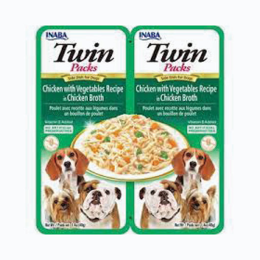Churu Dog 801 Twin Pack Chicken Vegetables