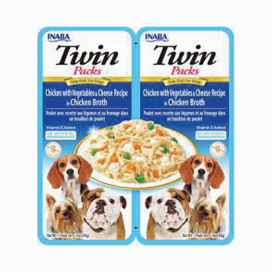 Churu Dog 803 Twin Pack Chicken, Vegetable & Cheese
