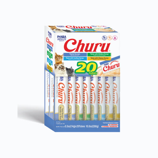 Churu 624 Box 20 Tubes Tuna Variety