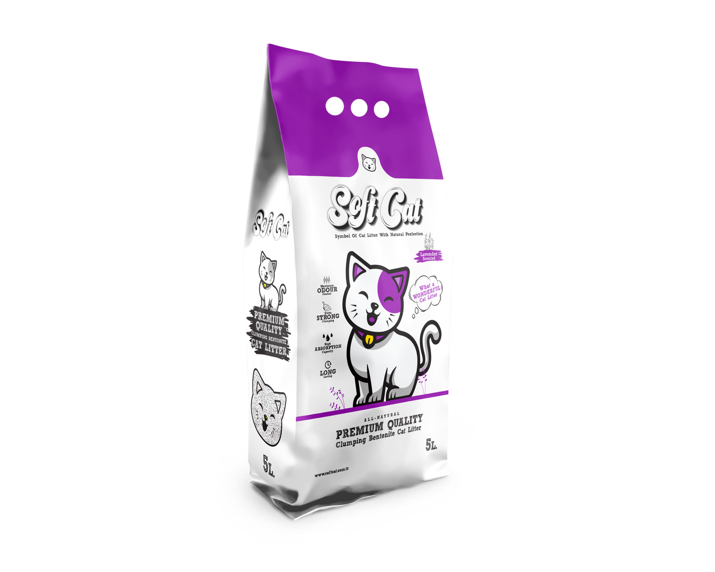 SOFT CAT LITTER LAVANDER 10 LIT