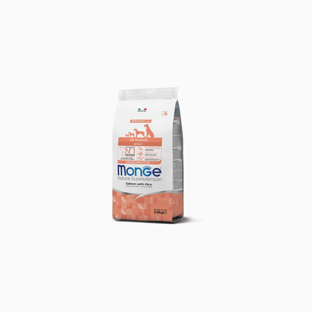 Monge All Br. Adul Salm/R X 2.5Kg