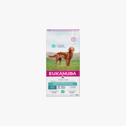 Eukanuba Dog Daily Care Adult Sensitive Digestion Chicken 12kg