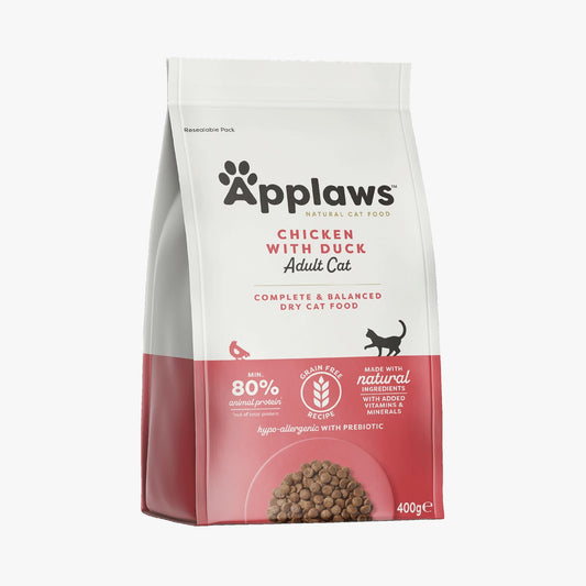 Applaws Cat Adult Dry Chicken with Duck 400g