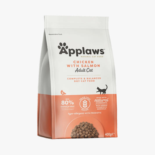 Applaws Cat Adult Dry Chicken with Salmon 400g