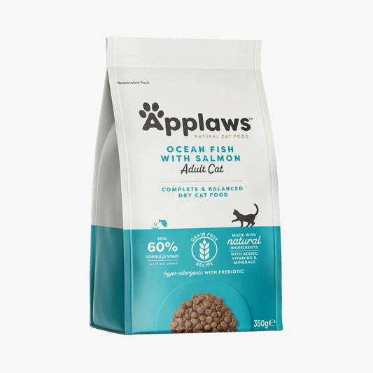 Applaws Cat Adult Dry Ocean Fish with Salmon 350g