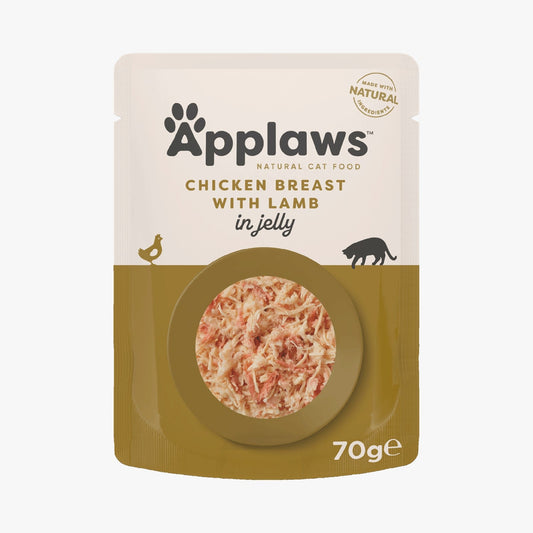 Applaws Cat Pouch Chicken with Lamb in Jelly 70g