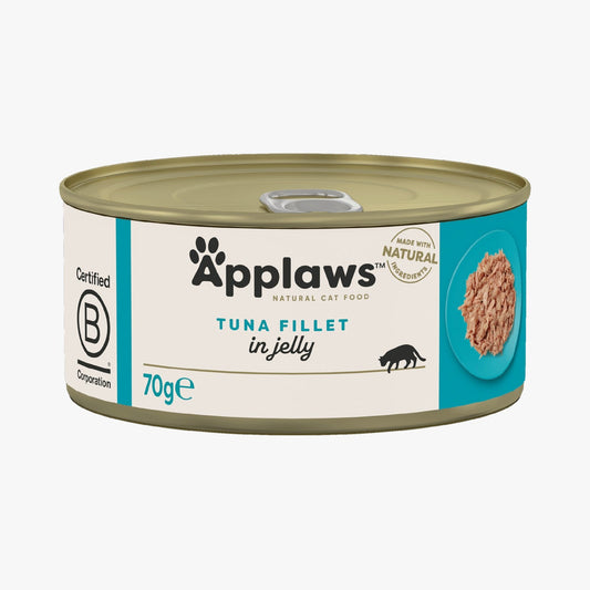 Applaws Cat Tin Tuna Fillet in Jelly 70g