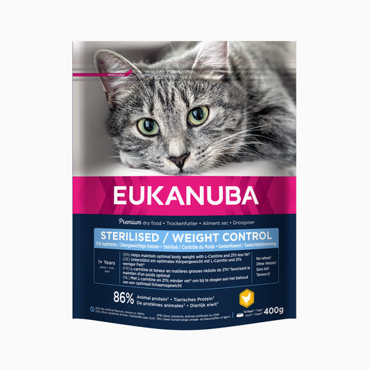 Eukanuba Cat Sterilised Adult Chicken 400g