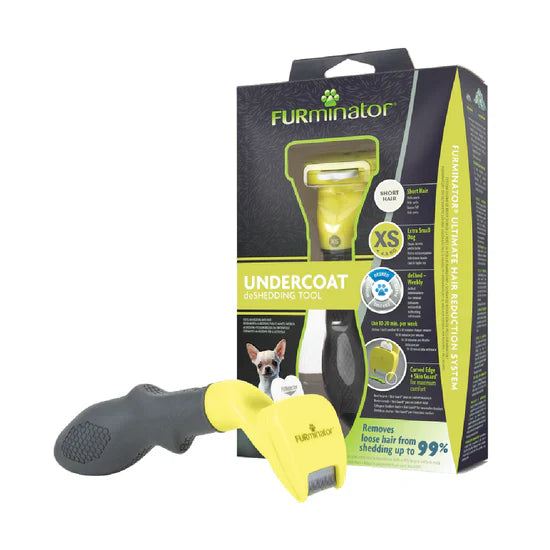Furminator Undercoat DeShedding Tool Extra Small Dog Long Hair