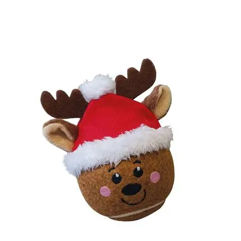 NOBBY CHRISTMAS BALLS MOOSE+HAT