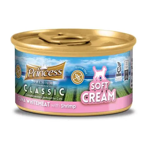 Princess Soft Cream 60Gr Tin Tuna/Shrm