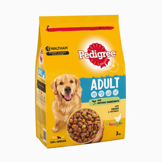 Pedigree Dry Chicken - 3X3Kg