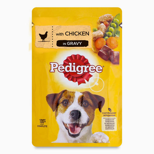 Pedigree Pou Adt Chk In GravyÂ¬â€ 100G