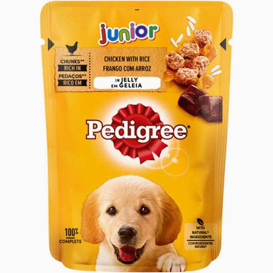 Pedigree Pou Junior Chk & RiceÃ‚Â¬Ã¢â‚¬Â 100G