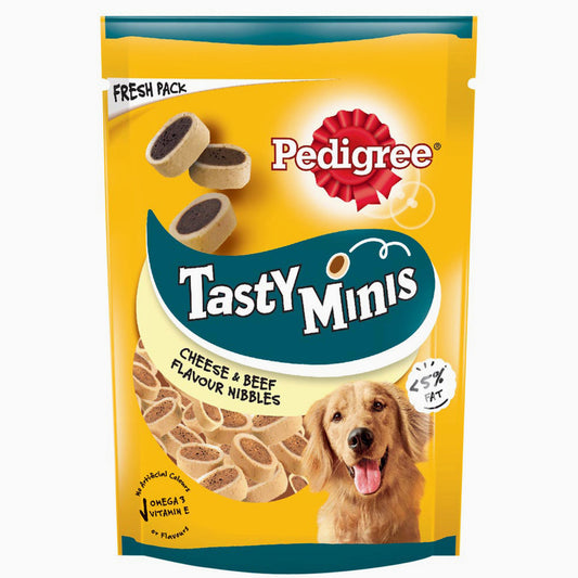 Pedigree Tst Minis Cheesy Nibbles 8X140G