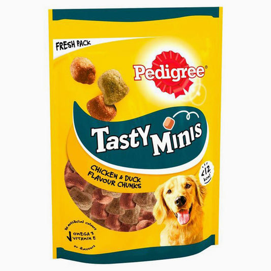 Pedigree Tst Mins Chew Cub Ck/Dck 8X130G