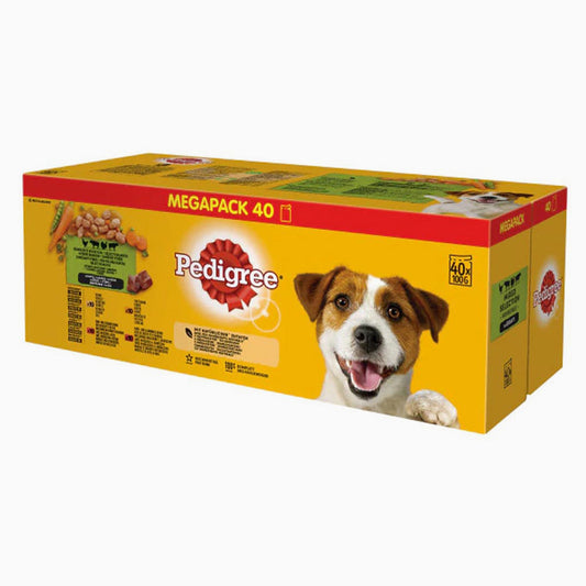 Pedigree Adt Pou Mixed Gvy Box (40X100G)
