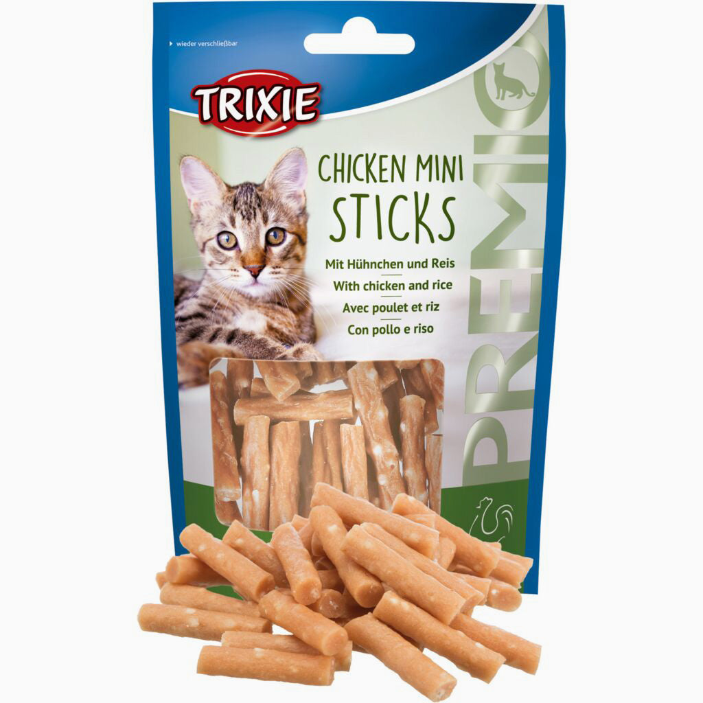 Trixie PREMIO Mini Sticks, chicken/rice, 50 g