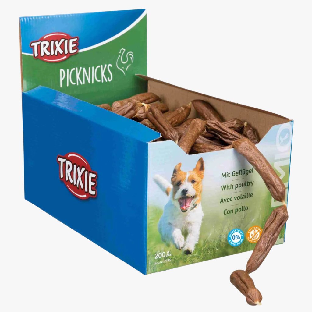 Trixie PREMIO Picknicks, sausage chain, poultry, 8 cm