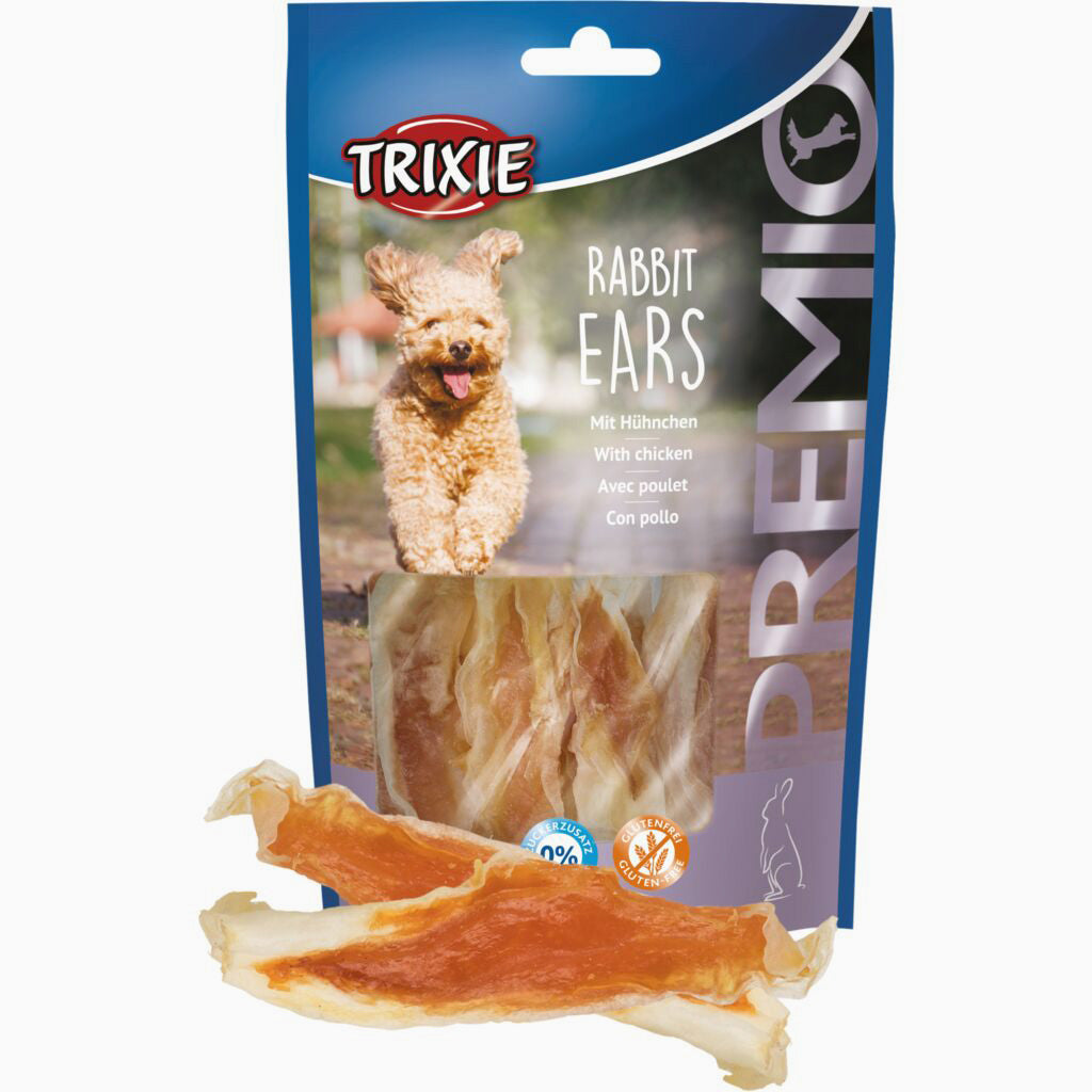 Trixie PREMIO Rabbit Ears, 80 g