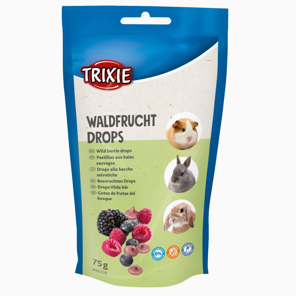Trixie Mini Drops, strawberry, 75 g