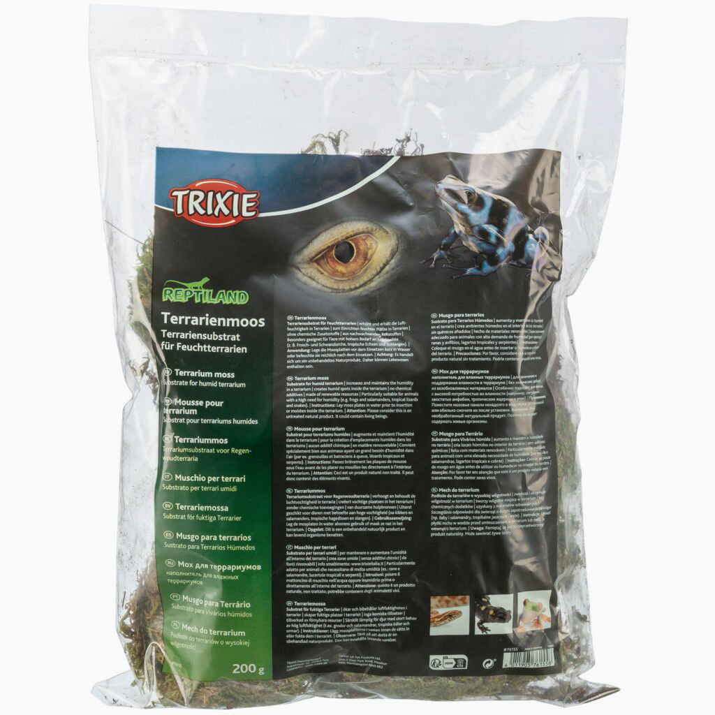 Trixie Terrarium Moss, substrate for humid terrariums, 200 g