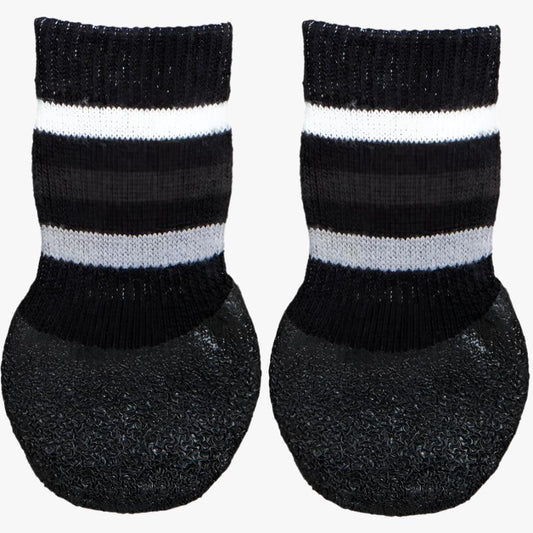Trixie Dog socks, non-slip, L, 2 pcs., black