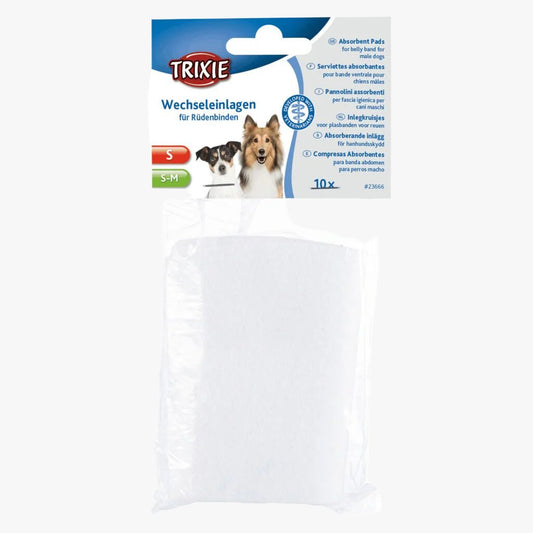 Trixie Absorbent pads for belly band for male dogs, 10 pcs.