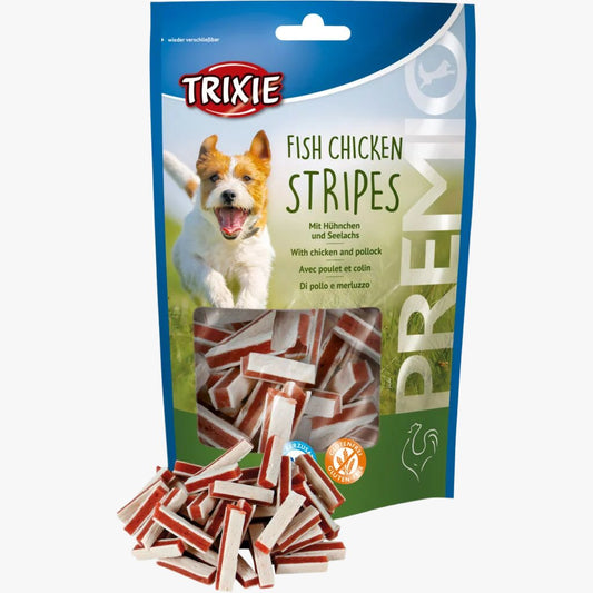 Trixie PREMIO Stripes, chicken and pollock, 75 g