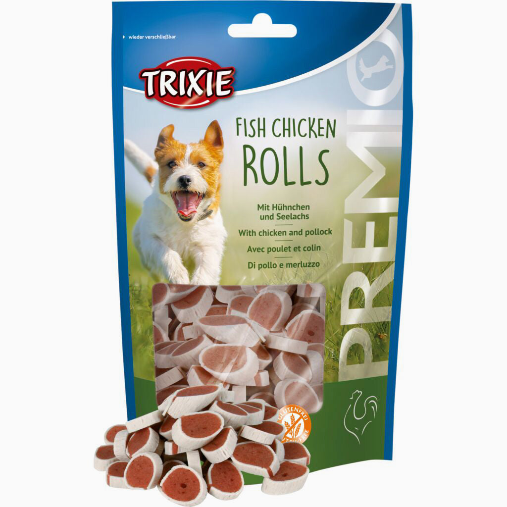 Trixie PREMIO Rolls, chicken and pollock, 75 g