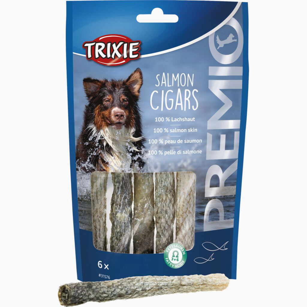 Trixie PREMIO Salmon Cigars, 12.5 cm, 6 pcs./70 g