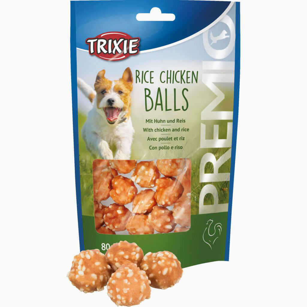 Trixie PREMIO Rice Chicken Balls, 80 g
