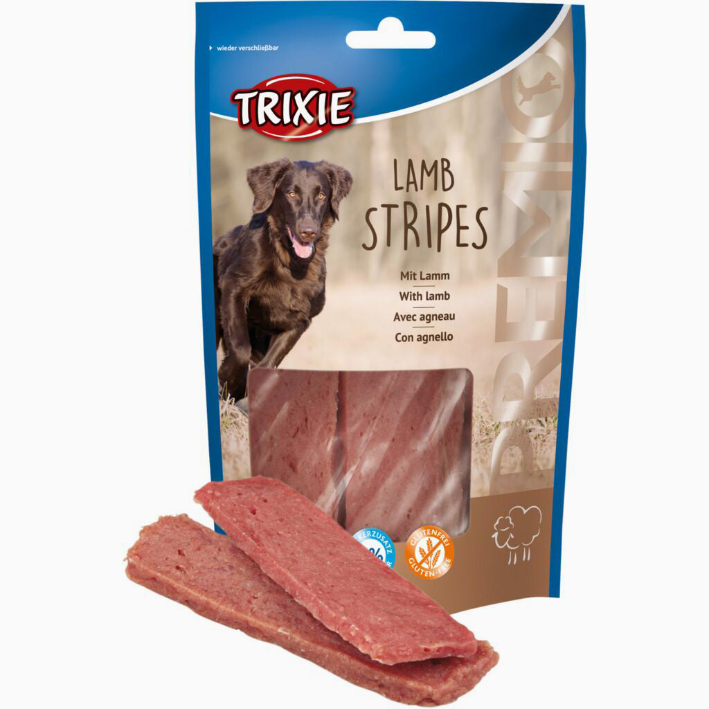 Trixie PREMIO Lamb Stripes, 100 g