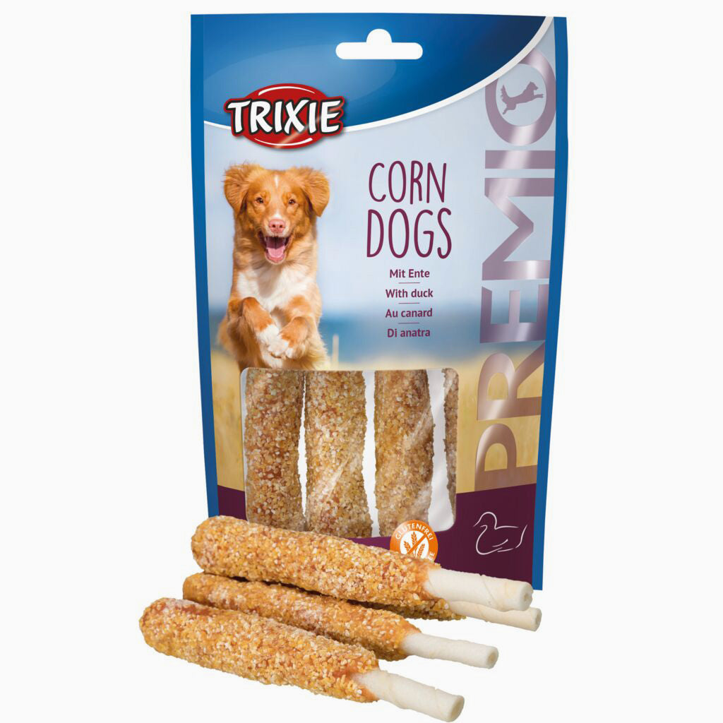 Trixie PREMIO Corn Dogs with duck, 4 pcs./100 g