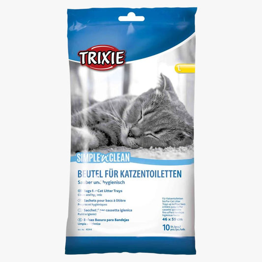 Trixie Simple'n'Clean Bags for cat litter trays, L: up to 46 x 59 cm, 10 pcs.