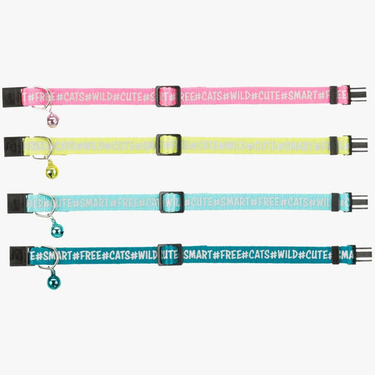 Trixie Cat collar, reflective, nylon