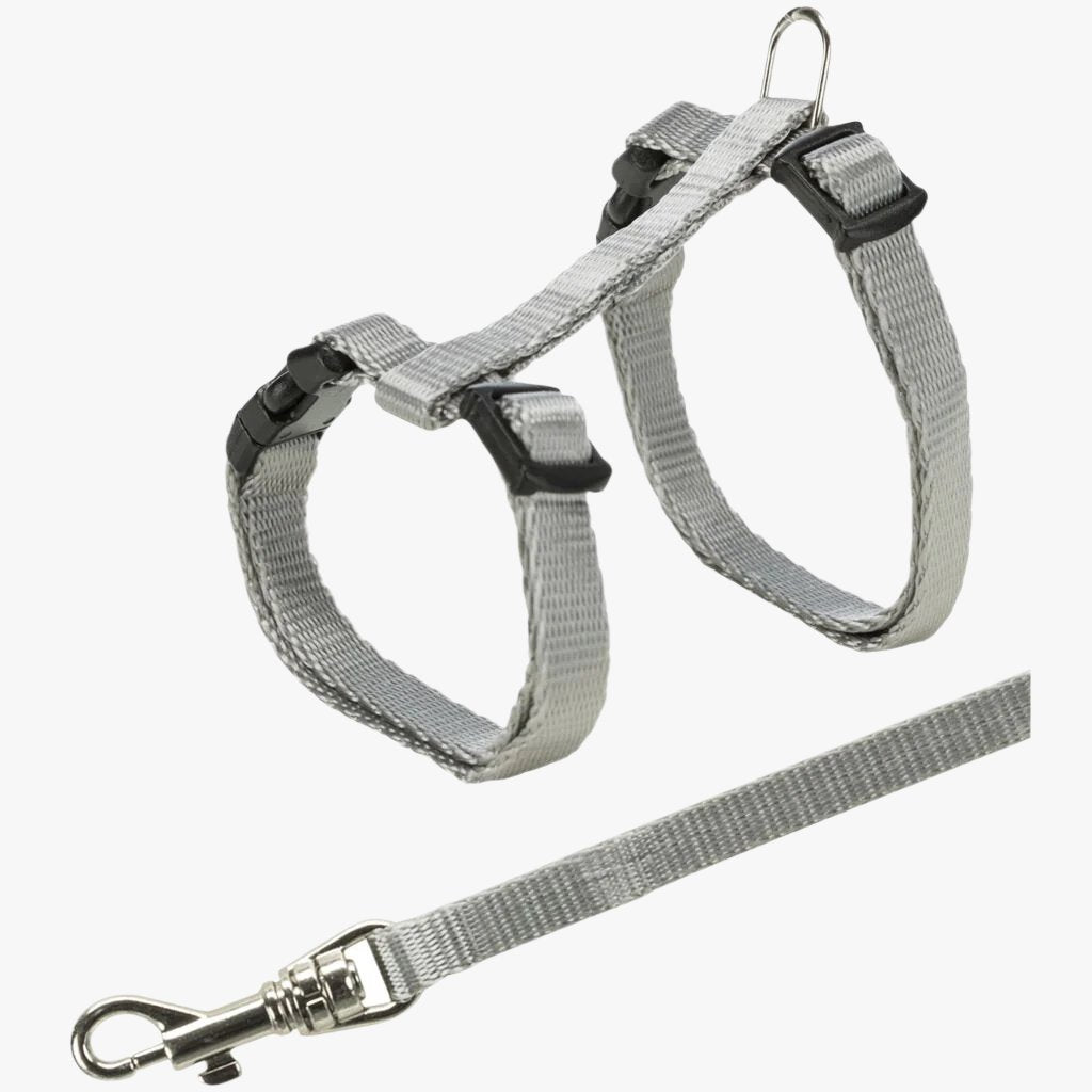 Trixie Junior kitten harness with leash, 19-31 cm/8 mm, 1.20 m