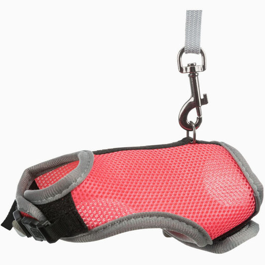 Trixie Guinea pig soft harness with leash, nylon, 18-25 cm, 1.20 m