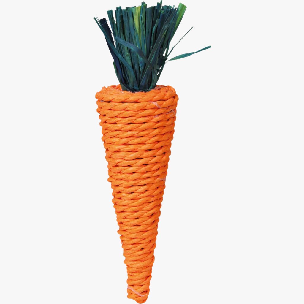 Trixie Toy, carrot, for small animals, 20 cm