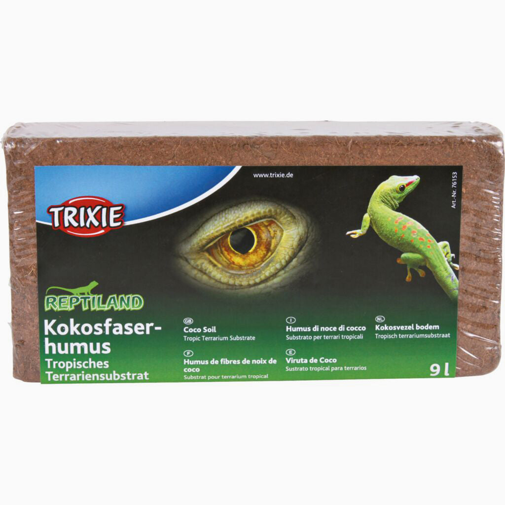 Trixie Coco soil, substrate, pressed, gives 9 l