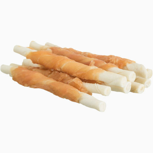 Trixie Denta Fun chewing rolls, chicken, 12 cm, 6 pcs./70 g
