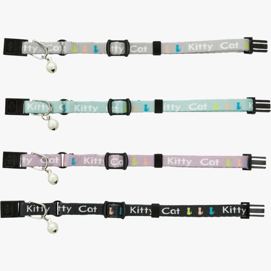 Trixie Junior kitten collar, Kitty Cat motif,