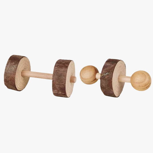 Trixie Natural Living dumbbells,  4.5 x 9 cm, 2 pcs.